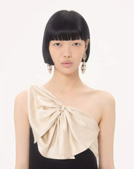 Crepe Couture Short Dress