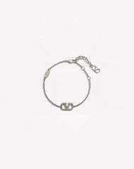Vlogo Signature Bracelet In Metal And SwarovskiÂ® Crystals