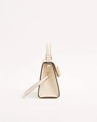 Valentino Garavani Vsling Small Handbag In Grainy Calfskin With Jewel Logo
