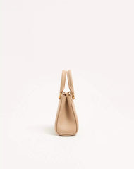 VLogo Signature Mini Bag In Grainy Calfskin