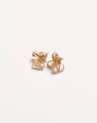 Vlogo Signature Metal Earrings