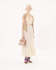 Valentino Garavani Antibes Small Canvas Shopping Bag With Embroidery