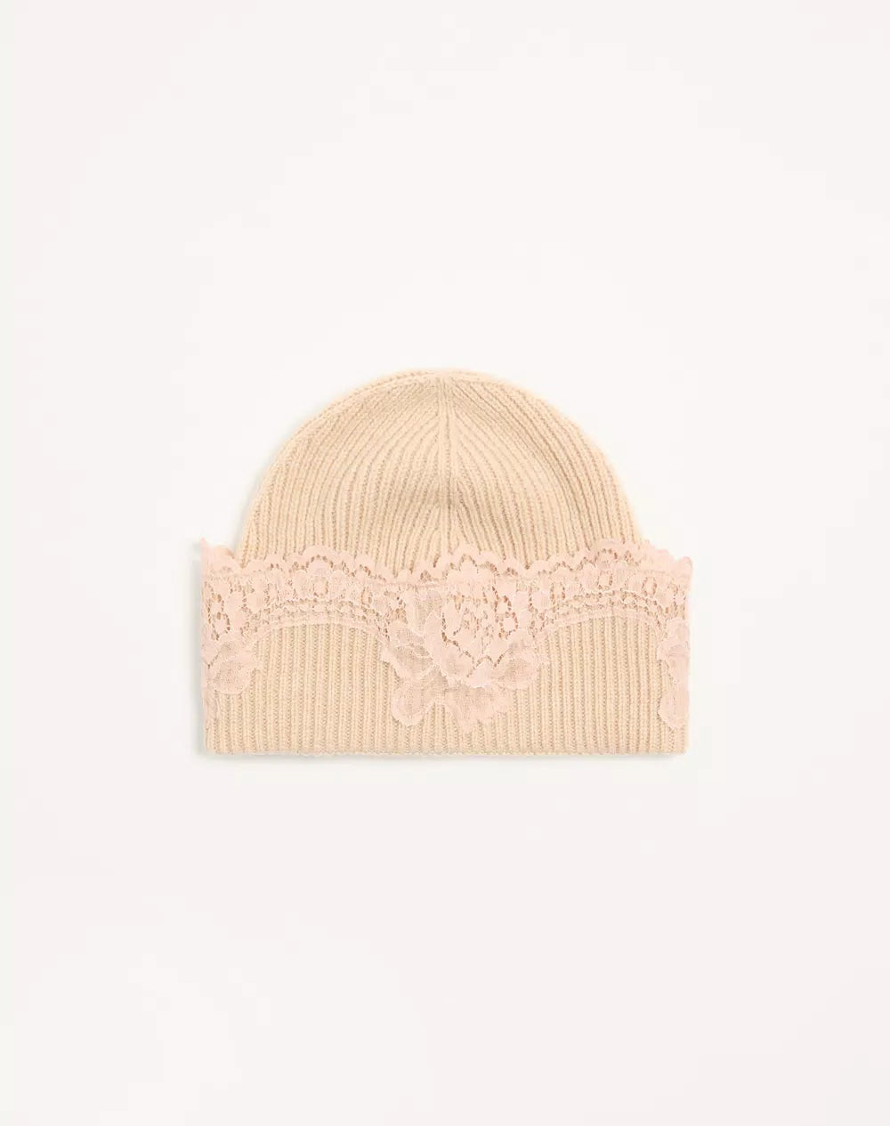 VLogo Signature Cashmere And Lace Beanie
