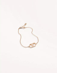 Vlogo Signature Metal Bracelet