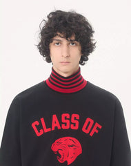 Valentino Cotton T-Shirt With Panther Print