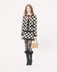 Valentino Garavani Panthea Small Shoulder Bag In Nappa Leather With A Chevron Pattern