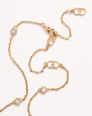 Cherryfic Necklace In Metal And SwarovskiÂ® Crystals