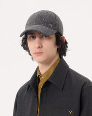 Valentino Garavani VLogo Signature Wool Baseball Cap