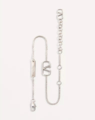 Vlogo Signature Metal Bracelet