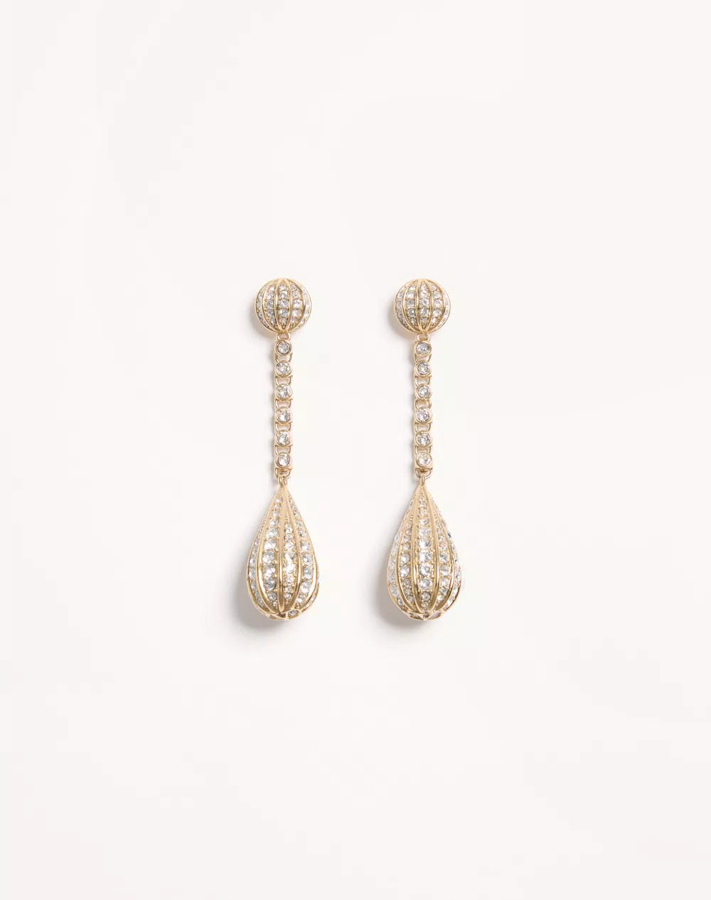 Poetique Des Gouttes Earrings In Metal And SwarovskiÂ® Crystals