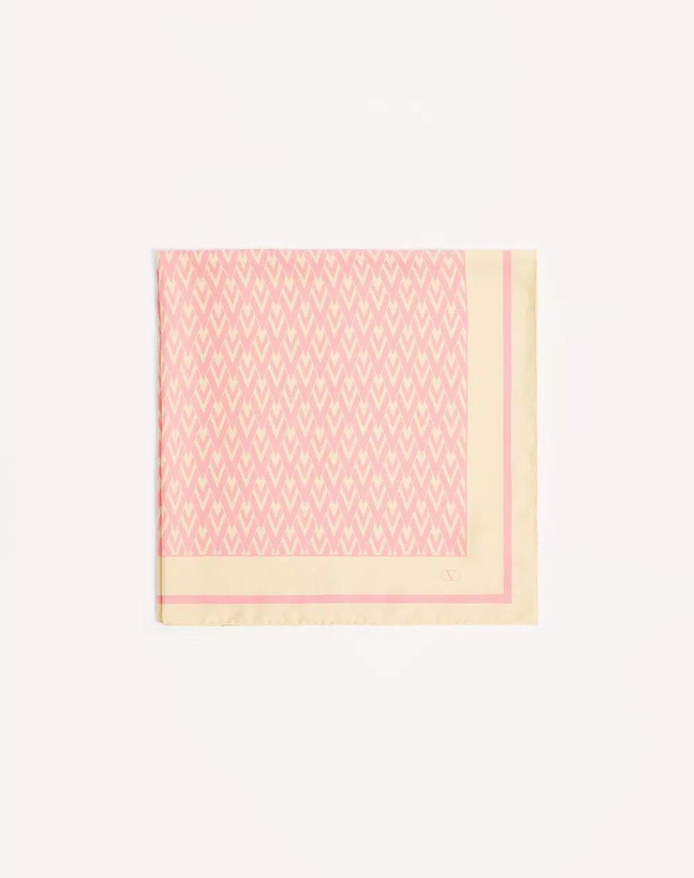 Toute La V Silk Scarf