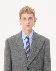 Valentino Single-Breasted MoulinÃ© Wool Jacket