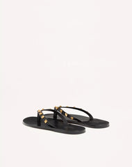 Rockstud Goatskin Flip-Flops