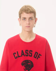Valentino Cotton T-Shirt With Panther Print