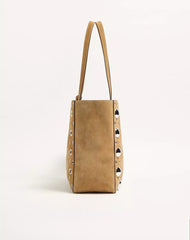 Valentino Garavani NellcÃ´te Large Suede Shopping Bag