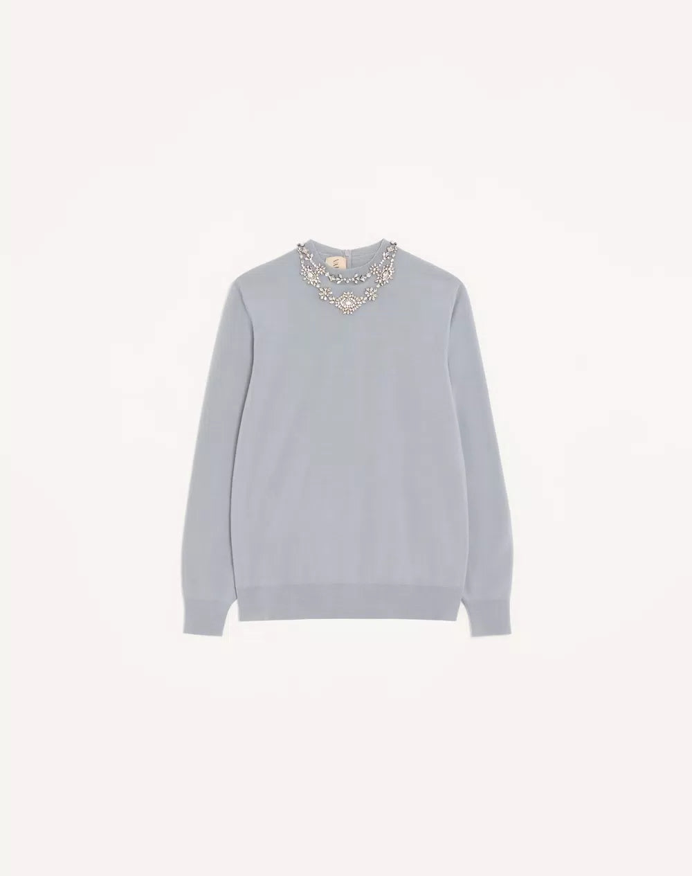 Embroidered Wool Jumper