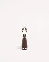 Rockstud Mini Suede Shopping Bag