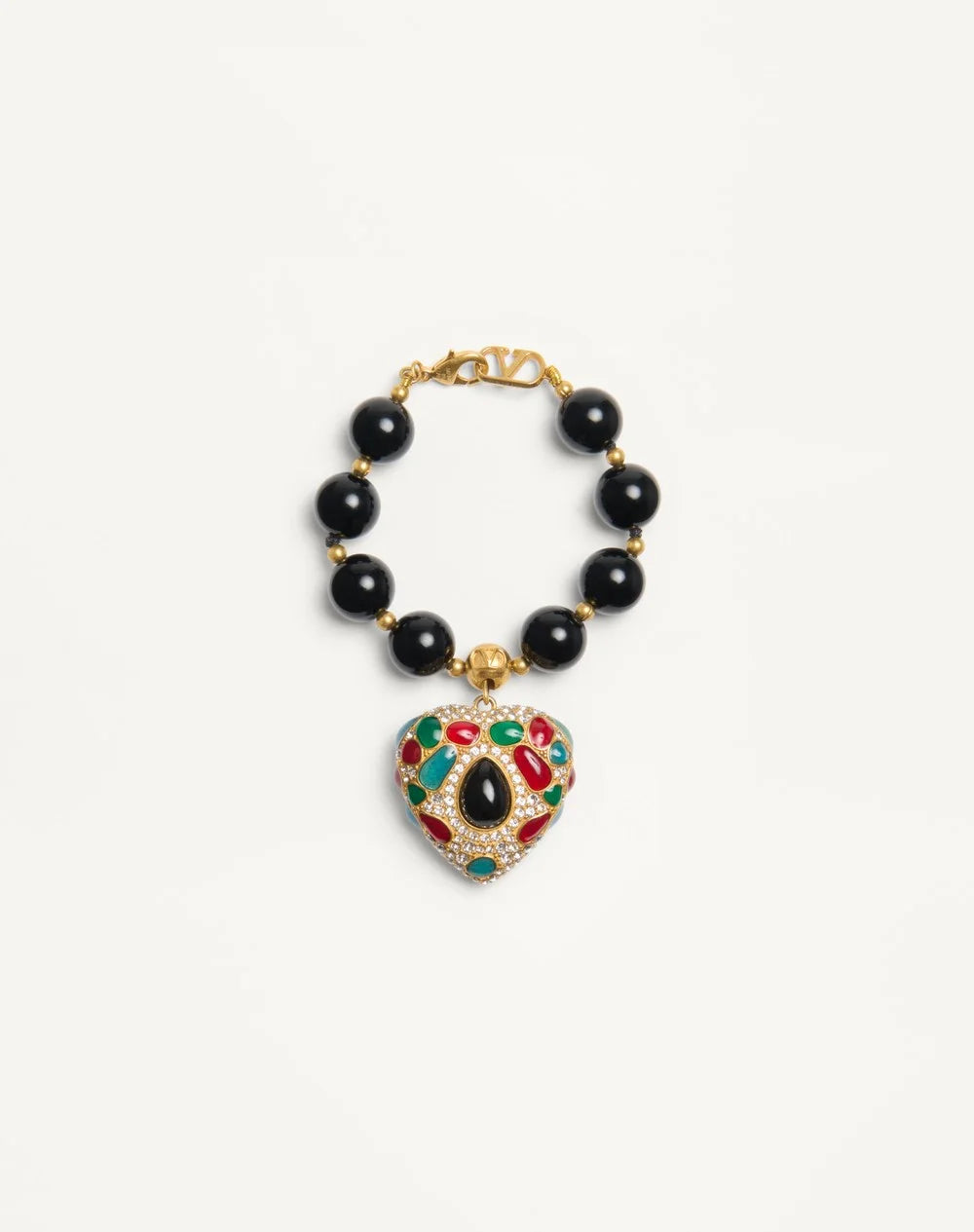 Coeur Royal Bracelet In Metal, Resin, Enamel And SwarovskiÂ® Crystals