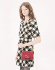 Damier Tweed Dress