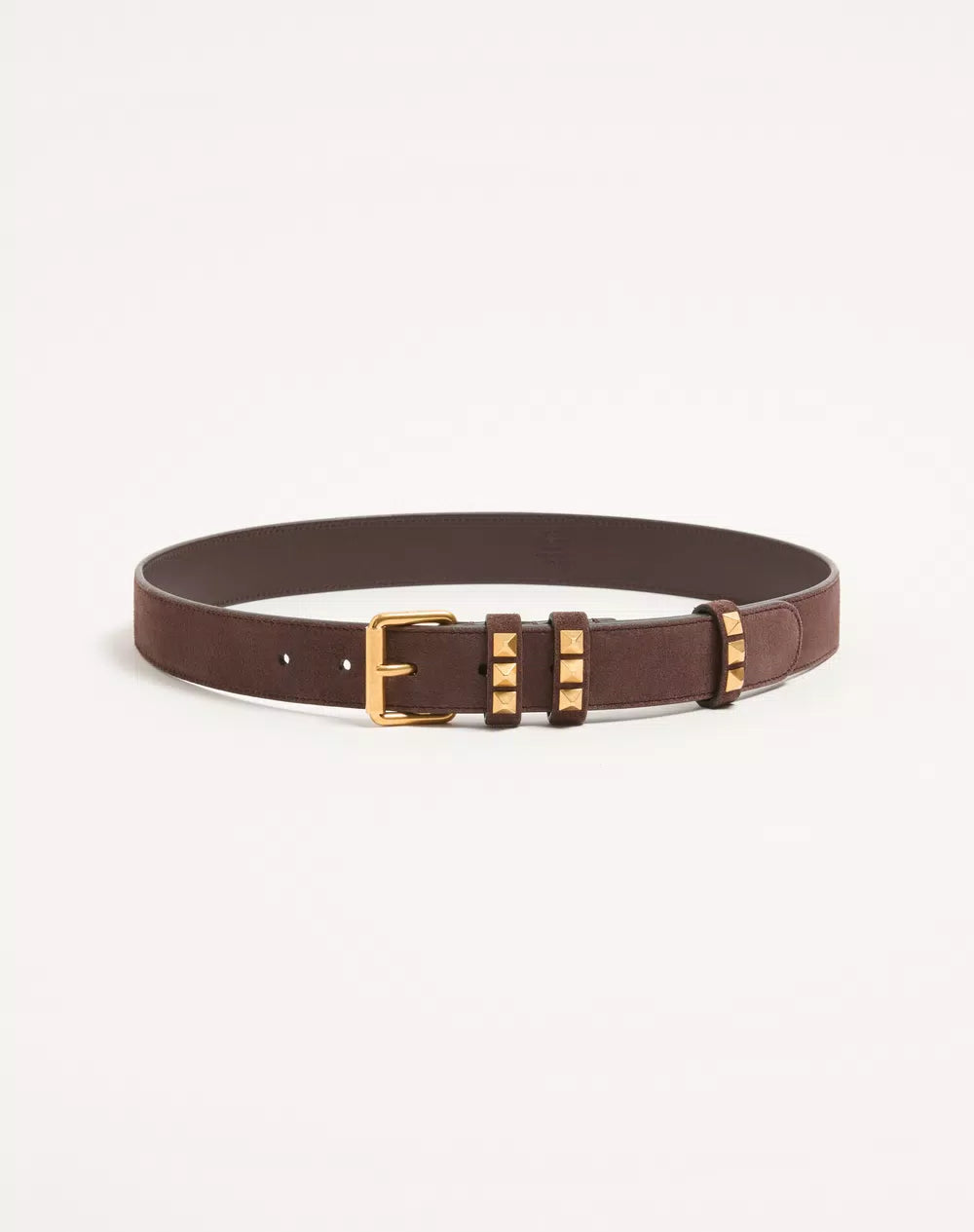 Rockstud Belt In Suede 30 Mm