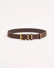 Rockstud Belt In Suede 30 Mm