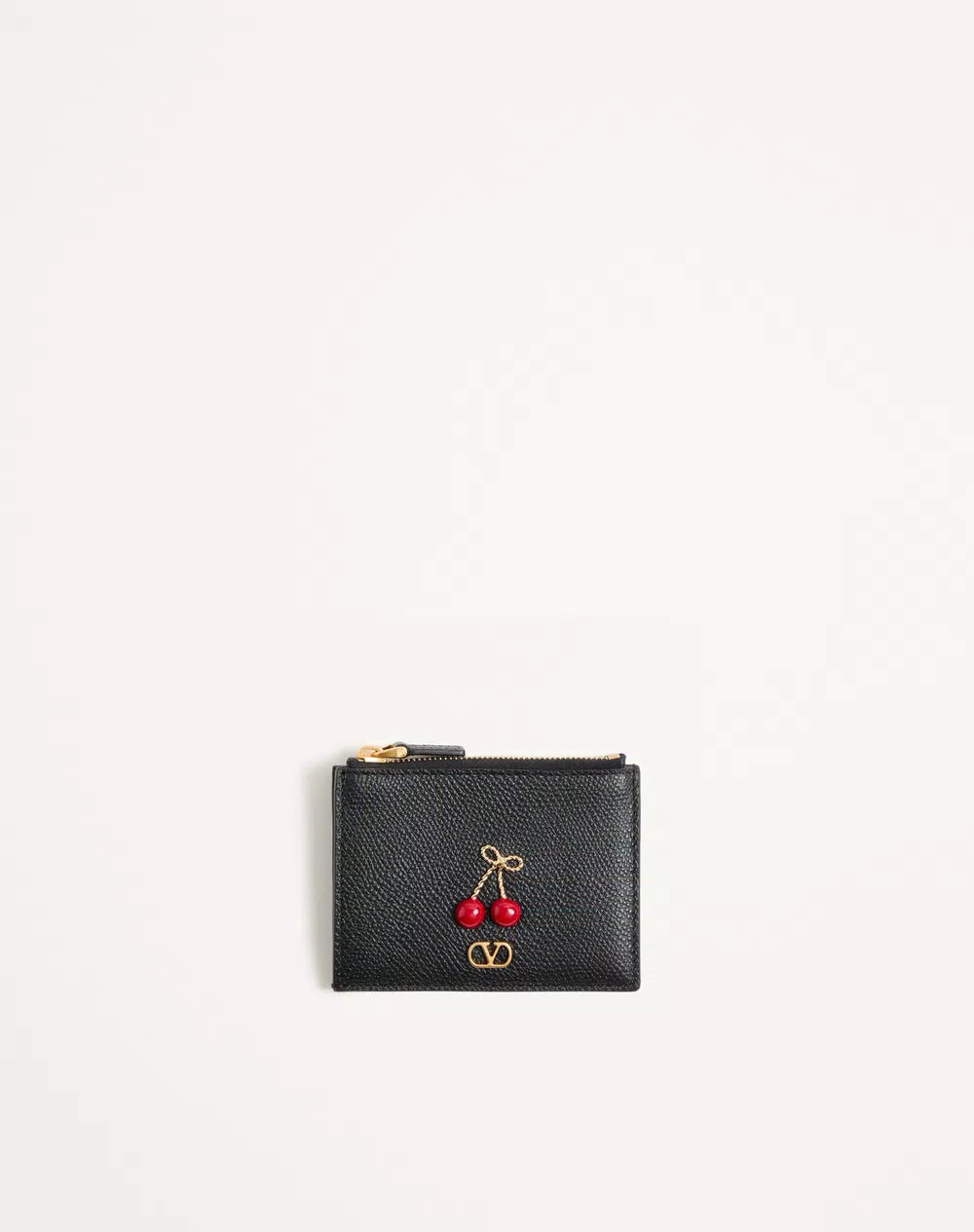Cherryfic Grainy Calfskin Cardholder