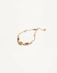 Ovalette Bracelet In Metal, Pearls And SwarovskiÂ® Crystals