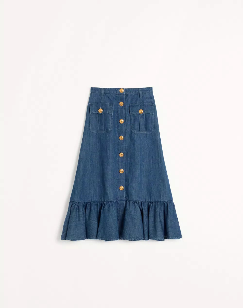 Lightweight Denim Skirt