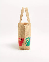 Valentino Garavani Raffiachat Large Raffia Shopping Bag