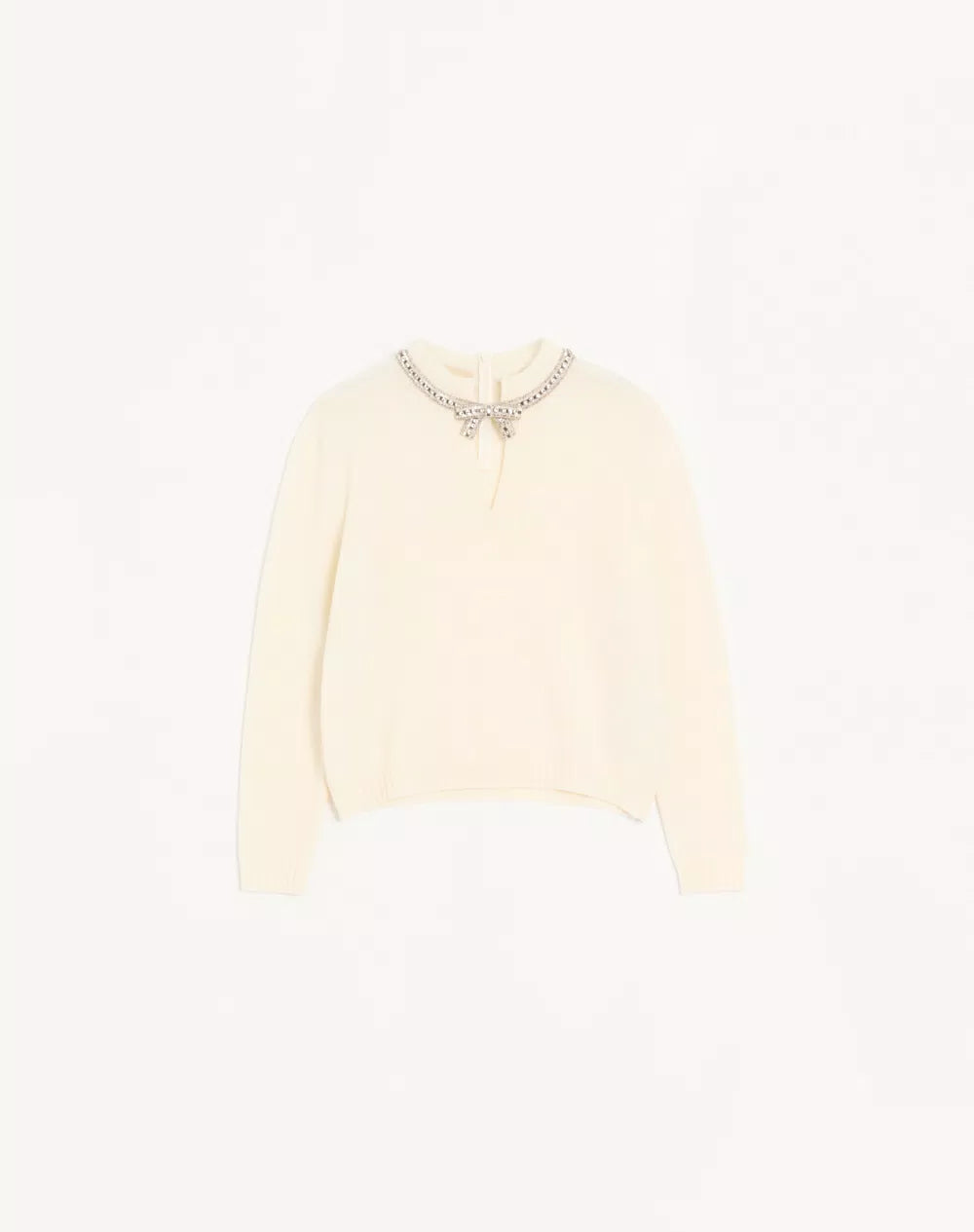 Embroidered Wool Jumper
