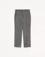 Valentino MoulinÃ© Wool Trousers With Turn-Ups