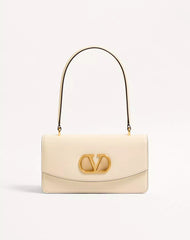 Valentino Garavani Vain Bag With Handle In Shiny Calfskin