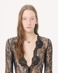 Stretch Lace Bodysuit