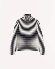 Valentino High-Neck Wool Jumper With VLogo Patch