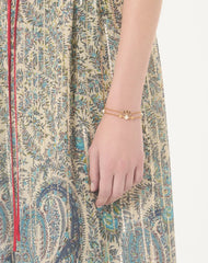 Vlogo Signature Bracelet In Metal, Pearls And SwarovskiÂ® Crystals