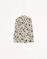 Crepe De Chine Shirt with AprÃ¨s L'Hiver Primula Print